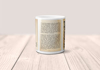 Emma by Jane Austen Mug. Coffee Mug with Emma book Title and Book Pages, Bookish Gift, Literature Mug, Book Lover Mug.