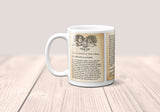 As You Like It by William Shakespeare Mug. Coffee Mug with Shakespeare's play first pages pages, Bookish Gift,Literature Mug, Book Lover Mug