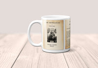 Les Misérables by Victor Hugo Mug. Coffee Mug with Les Misérables book Title and Book Pages, Bookish Gift,  Literature Mug, Book Lover Mug.