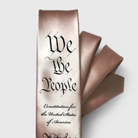 US Constitution Tie, We the People, Necktie with US Constitution. lawmaker gift, legislator gift.