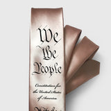 US Constitution Tie, We the People, Necktie with US Constitution. lawmaker gift, legislator gift.