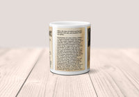 The Scarlet Letter by Nathaniel Hawthorne Mug. Coffee Mug with Scarlet Letter book Title and Book Pages, Bookish Gift, Literary Mug.