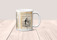 The Count of Monte Cristo by Alexandre Dumas Mug. Coffee Mug with Monte-Cristo book Title and Book Pages, bookish gift,Literary Mug,Book Mug