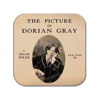 The Picture of Dorian Gray by Oscar Wilde Coaster. Coffee Mug Coaster with The Picture of Dorian Gray book design, Bookish Gift, Literary