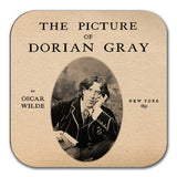 The Picture of Dorian Gray by Oscar Wilde Coaster. Coffee Mug Coaster with The Picture of Dorian Gray book design, Bookish Gift, Literary