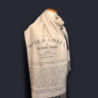Les Misérables by Victor Hugo Shawl Scarf (French version)