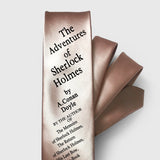 Sherlock Holmes Tie, The Adventures of Sherlock Holmes by Arthur Conan Doyle Necktie, Book Necktie, Bookish Gift for Men, Literary Gift