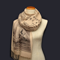 Moby-Dick; or, The Whale by Herman Melville Scarf Shawl Wrap