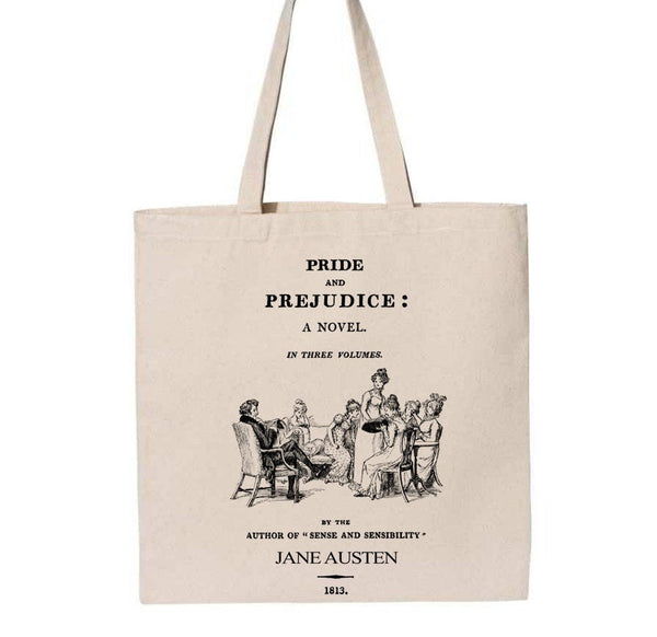 Classic Authors on the Page Tote Bag // 