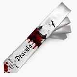 Dracula Necktie, Book Necktie, Dracula by Bram Stoker Tie, Necktie, Literary Gift