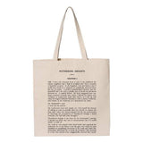 Wuthering Heights by Emily Brontë tote bag. Handbag with Wuthering Heights book design. Book Bag. Library bag. Market bag