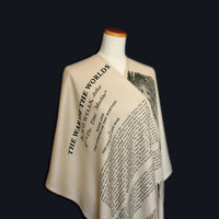 The War of the Worlds by Herbert George Wells Scarf Shawl Wrap. Book Scarf