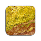 Wheatfield with Crows by Vincent van Gogh Coasters. 6 coasters with Wheatfield with Crows puzzle-like design.