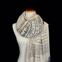 The Hound of the Baskervilles by Arthur Conan Doyle Scarf Shawl Wrap. Sherlock Holmes Scarf