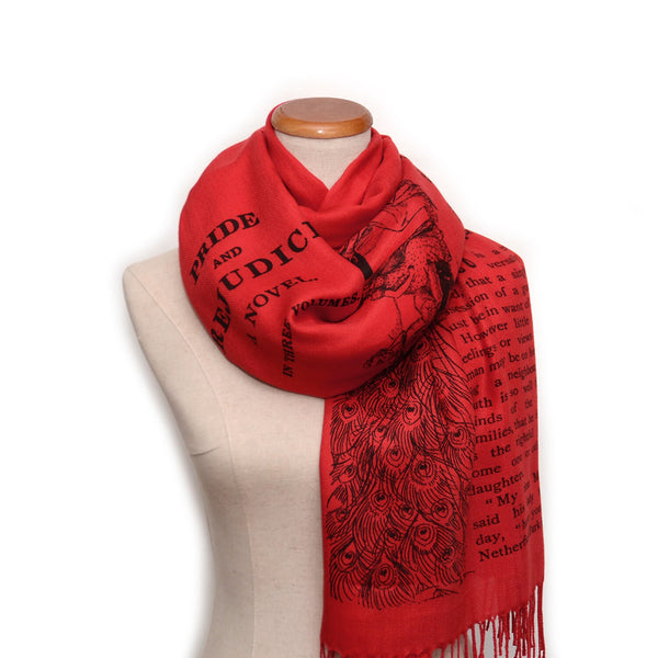 Pride and Prejudice by Jane Austen Scarf Shawl Wrap