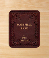 Mansfield Park by Jane Austen Mouse pad (Title Page). Literary Mousepad with Mansfield Park book design, Bookish Gift, Literary Gift