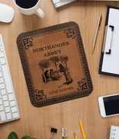 Northanger Abbey by Jane Austen Mouse pad (Title Page). Literary Mousepad with Northanger Abbey book design, Bookish Gift, Literary Gift