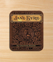 Jane Eyre by Charlotte Brontë Mouse pad (Title Page). Literary Mousepad with Jane Eyre book design, Bookish Gift, Literary Gift