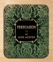 Persuasion by Jane Austen Mouse pad. Literary Mousepad with Persuasion book design, Bookish Gift, Literary Gift, Jane Austen Gift