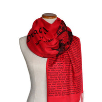 Dracula by Bram Stoker Shawl Scarf Wrap