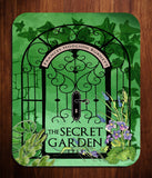 The Secret Garden by Frances Hodgson Burnet Mouse pad (Title Page). Literary Mousepad with Secret Garden book design, Bookish Gift, Literary