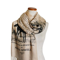 Black Beauty: His Grooms and Companions, the Autobiography of a Horse by Anna Sewell Shawl Scarf Wrap