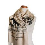 Black Beauty: His Grooms and Companions, the Autobiography of a Horse by Anna Sewell Shawl Scarf Wrap