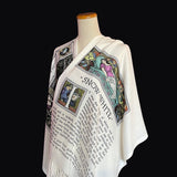 Snow White Scarf Shawl Wrap. Book scarf, Literary scarf, Classic Literature, Brothers Grimm fairy tale