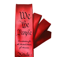 US Constitution Tie, We the People, Necktie with US Constitution. lawmaker gift, legislator gift.